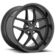 Niche M226 Vice 19x9.5 5x114.3 35 Black Wheels(4) 72.56 19" inch Rims