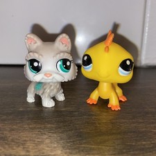 Lot Of 2 Littlest Pet Shop Figures 