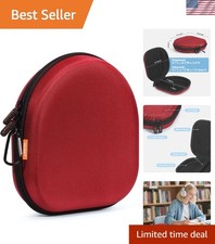 Hard Shell Headphone Case,Durable Zipper Travel Case