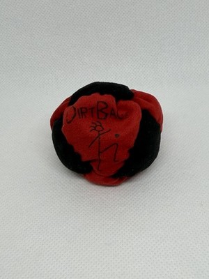 DirtBag Hacky Sack - Black & Red - New/Unused w/Sticker - RARE