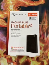 Seagate Backup Plus Portable+ 5TB Portable HDD Storage STHP5000400