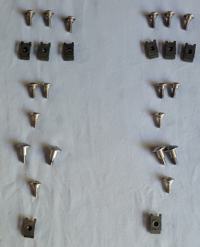 Hayabusa Side Fairing OEM Bolt Kit.......GEN 1 Busa 1999 - 2007