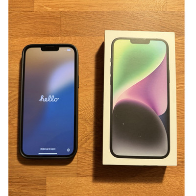 Apple iPhone 14 Plus 128 GB Schwarz ohne Simlock A2886 iOS NFC