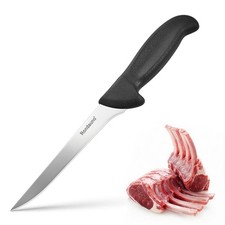Boning Knife, Deboning Knife 6 inch Razor Sharp Semi-Stiff Blade for Meat Cut...
