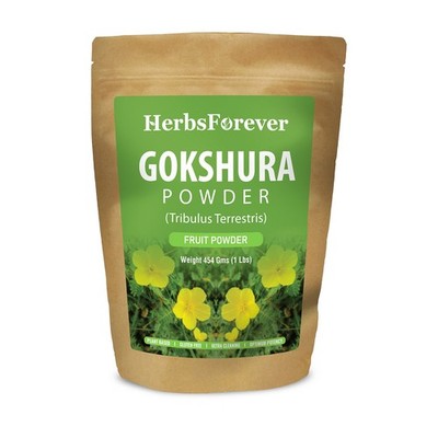 Gokshura Powder   Tribulus Terrestris   Rejuvenating Tonic   Non GMO - 454 GMS