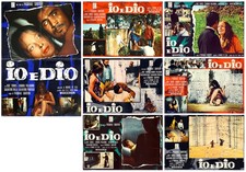 Io E Dio, Pasquale Squitieri, Nicole Le Bourg 6+1 Fotobusta One Sheet lobby Card