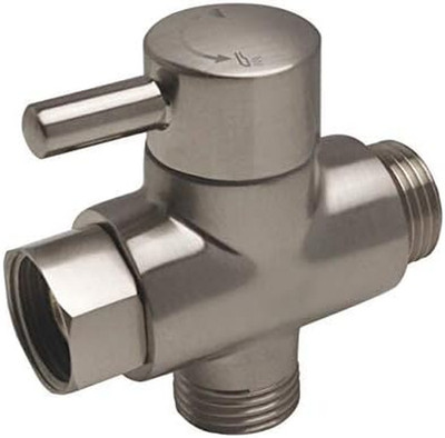 Shower Arm Diverter Valve for Hand Held Showerhead and Fixed Spray Head,G 1/2 3-