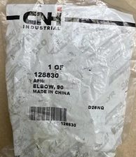 OEM Case New Holland 90° Elbow - 3/4"-16 JIC x 3/4"-16 ORB (128830)