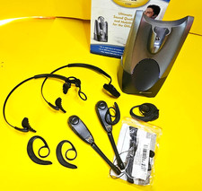   LOT 2x PLANTRONICS CS50 WIRELESS OFFICE TELEPHONE HEADSET SYSTEM /NO PWR ADPTR  