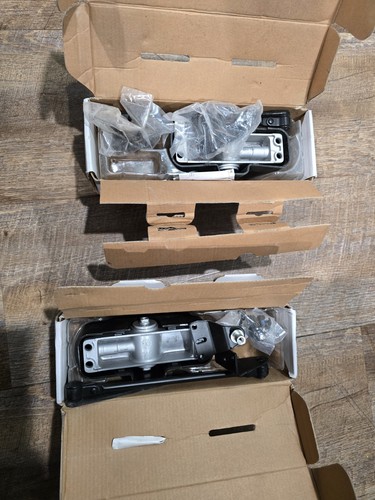 Lot Of 2 Universal Hardware Light-Duty Matte Black Residential Door Closer