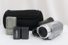 Sony DCR-SR220 Silver Handycam 60GB HDD Camcorder Tested Working Japan
