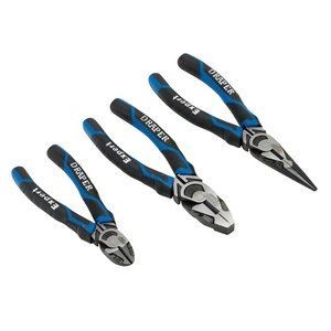 Draper 3 Piece Blue High Leverage Plier Set - Image 8
