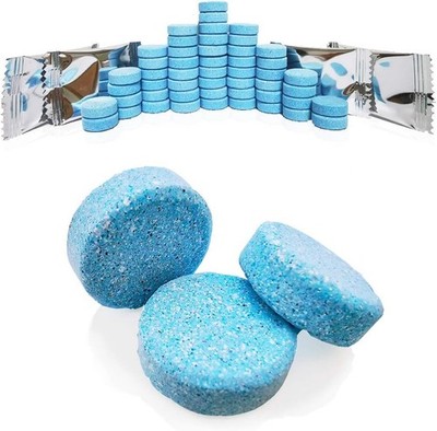 Windshield Washer Fluid Concentrate Tablets 50 Pcs