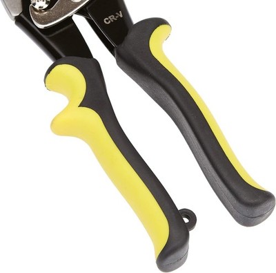 Amazon Basics Durchlaufblechschere gerader Schnitt Metall Schneidewerkzeug