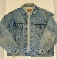 Gap Pioneer Vintage Denim Light Was Jacket Medium Size Button Closure