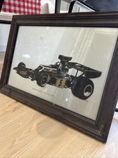 framed John Player special 1974 mirror, frame size 51cm and 36cm