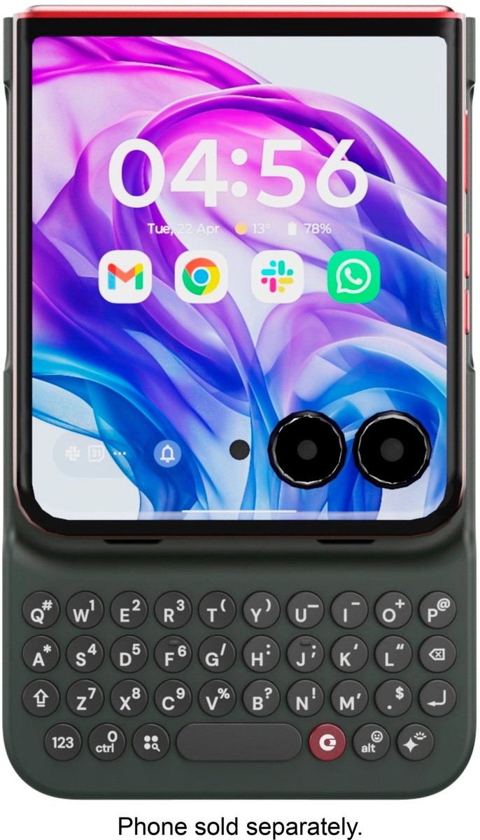 【中古品】Clicks Keyboard for Razr 2024 Clicks - Keyboard for Motorola Razr Base, Plus (2024 & 2025