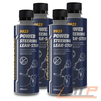 MANNOL 4x 250 ml POWER STEERING LEAK-STOP ADDITIV DICHTUNG ÖL VERLUST STOP