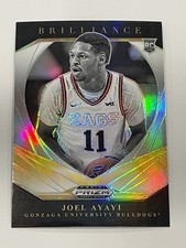2021 Prizm Draft Picks Basketball Brilliance - Joel Ayayi RC - Gonzaga Bulldogs