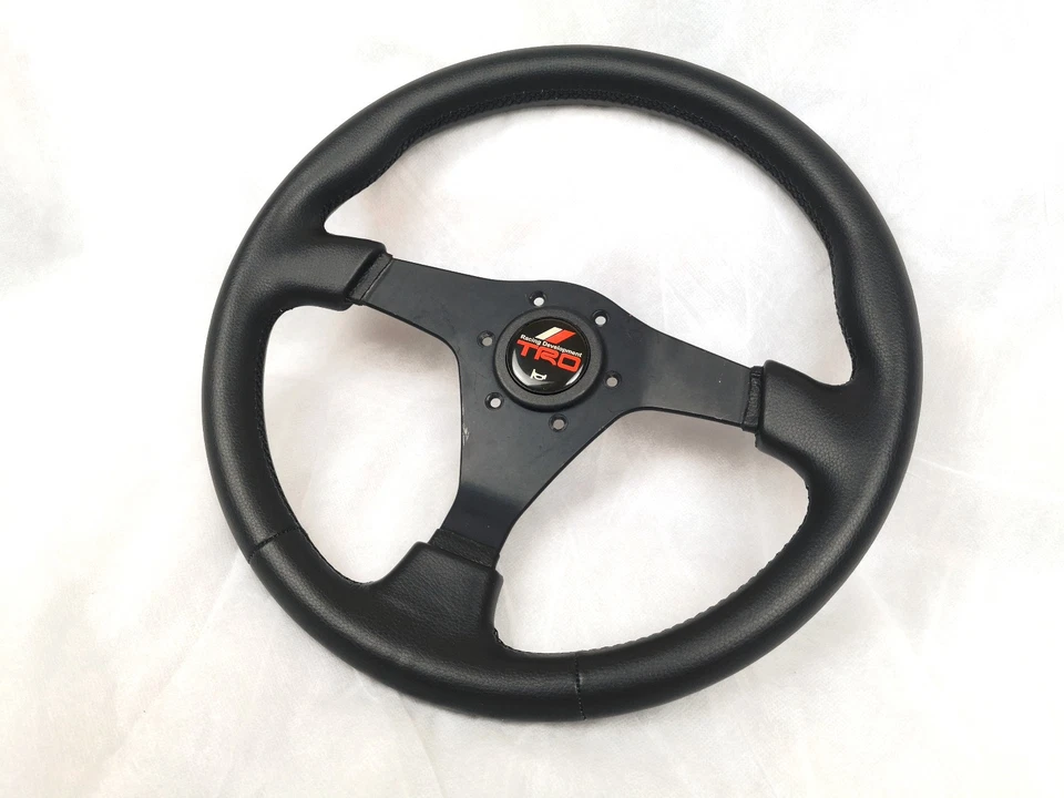 Nardi Gara 3 TRD Steering Wheel New Leather JDM Original 365mm Vintage Rare 90's - Bild 3 von 4