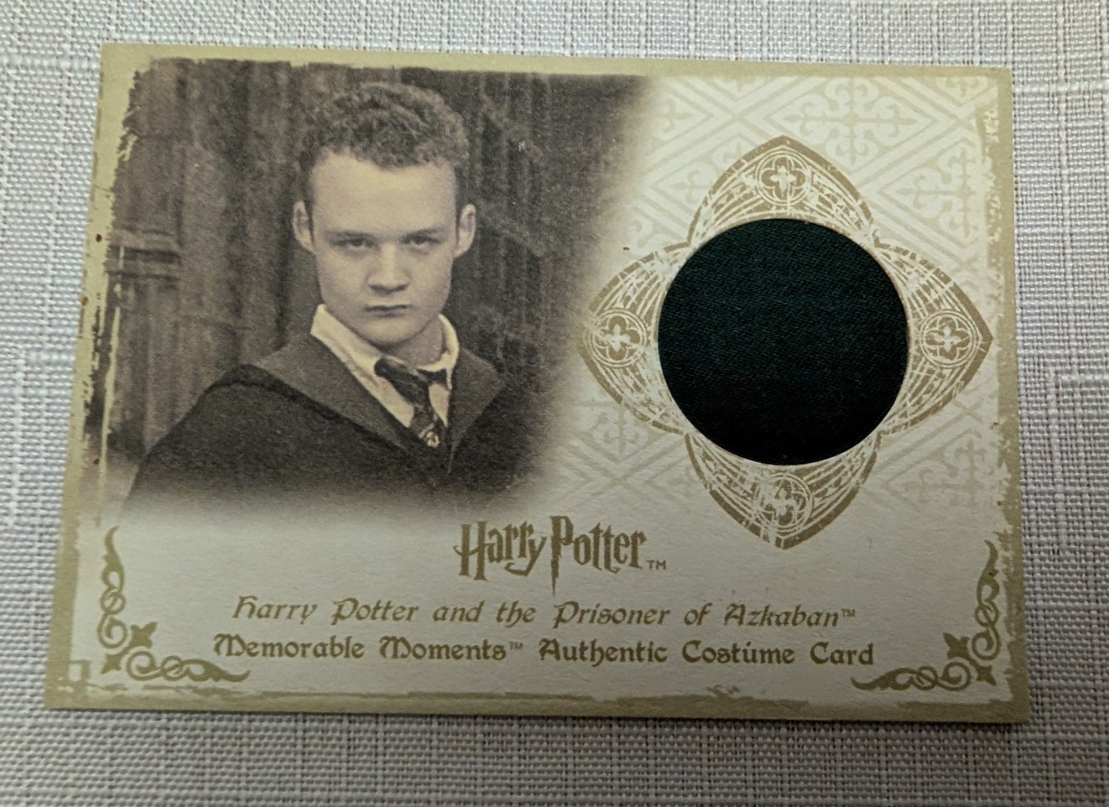 Harry Potter MM Costume Card Prop Gregory Goyle POA Azkaban 432/535