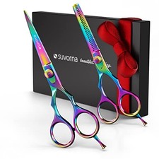 Hair Cutting Scissors Professional Barber scissors set Thinning Shears Set Ha...