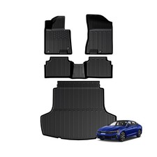 Floor Mats for Kia K5 2021-2026/Hyundai Sonata Gas 2020-2026, All Weather Flo...