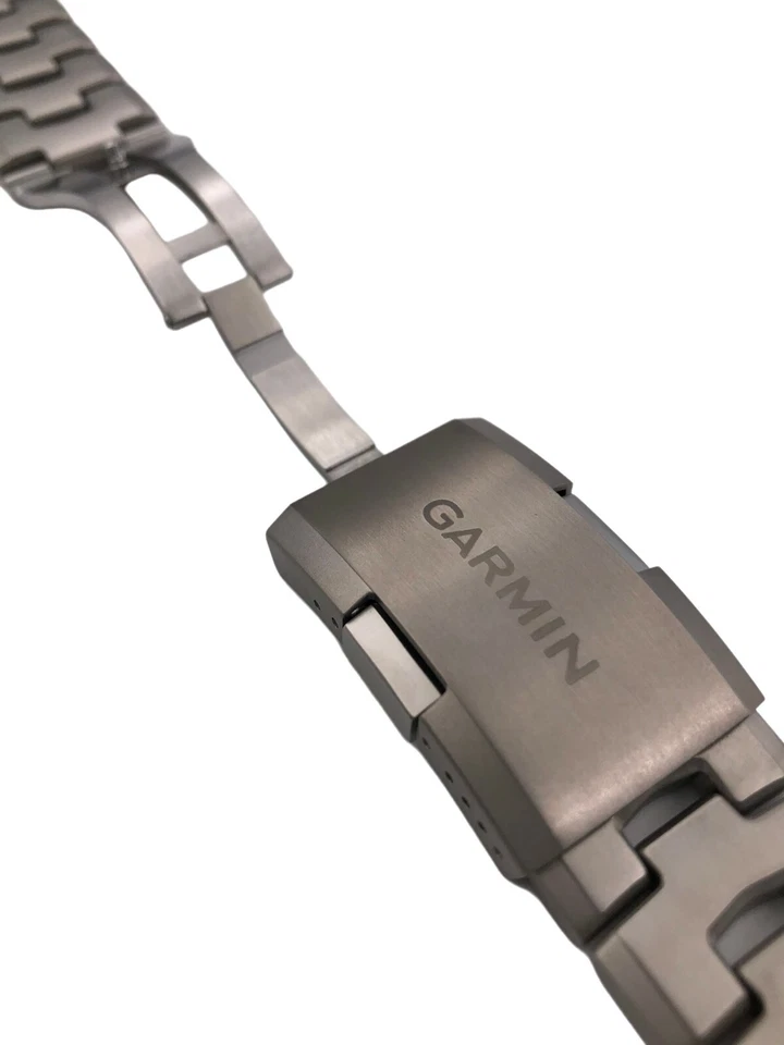 Pulseira original Garmin 22MM/26MM cinza Fenix 5/5plus 6/6pro 6X/titânio - Imagem 4 de 4