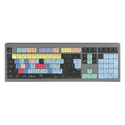 LogicKeyboard Astra 2, Cubase/Nuendo Tastatur, UK Layout, kompatibel mit Mac