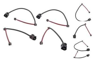 4Pcs Front and Rear Brake Pad Sensors Kit for Audi Q7 for Porsche Cayenne for