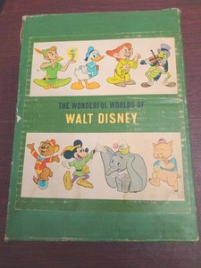 The Wonderful Worlds Of Walt Disney - 4 Book Set (1965)