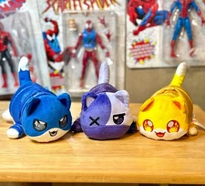 2024 Aphmau MeeMeows APHMAU CAT 6" Plush Glitter Edition Litter 6 LOT