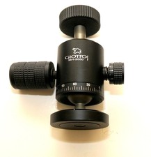 Giottos MH-2000 Dual Ballhead, Tripod Supports 26.5 lb, Camera Box, Adapter