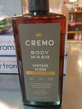 Cremo Body Wash Vintage Suede Smooth & Amber Men’s Shower Gel 16 fl oz 0.93 per gallon