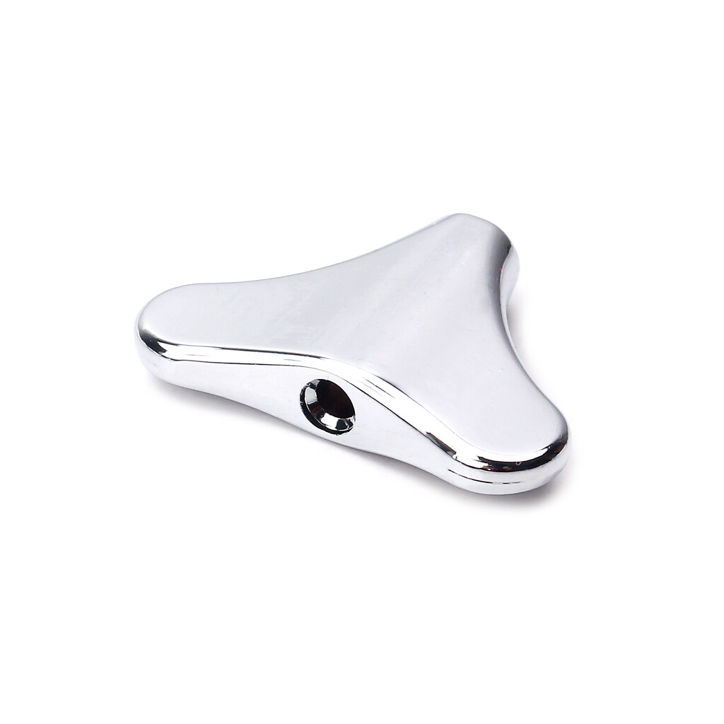 Set of 6 metal chrome finish Bass guitar machine head buttons