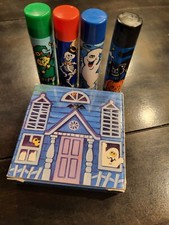 1988 Vintage Avon Halloween Makeup Sticks, Face  Body-4 Sticks-NOS