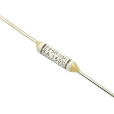 5Pcs ELCUT UMI 225R Thermal Fuse Axial Lead Cutoff TF 150℃ 5A 250V / 7A 125V