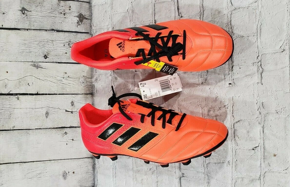 Adidas ace top orange and black