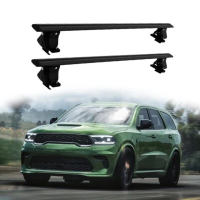 2 Stück verriegelbare Dachträger Gestell Querstangen für Dodge Durango 2011-2025