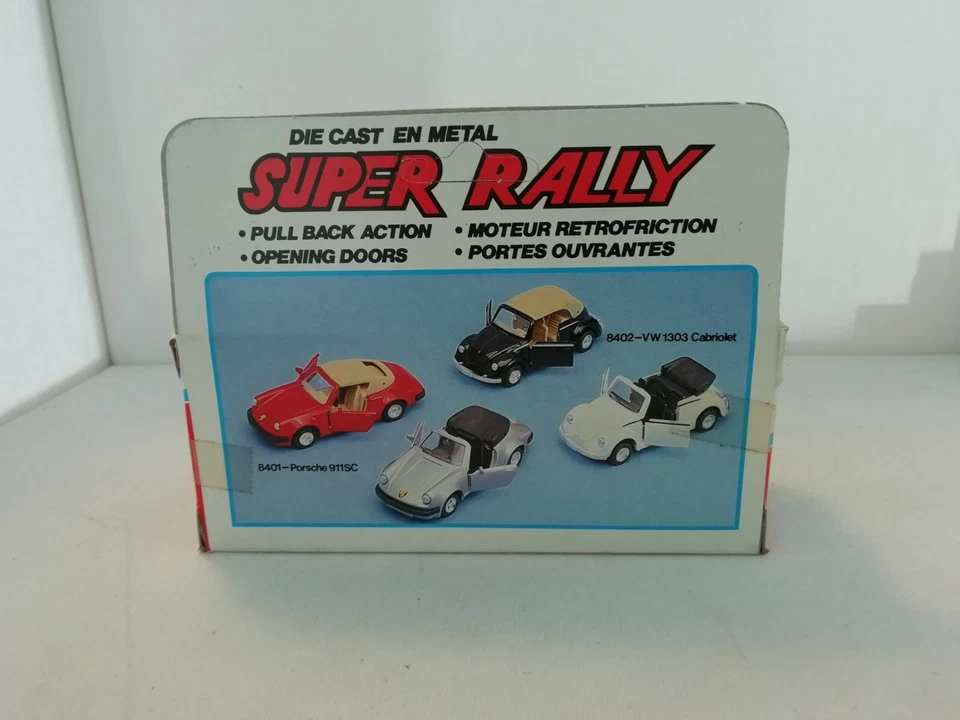 MC TOY 8401-PORSCHE 911SC ROJO EN CAJA - Imagen 2 de 3