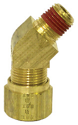 45 M Elb 1/2inTube-1/2inThread (Pack of 1)