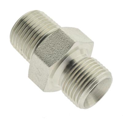 Hochdruck - Doppelnippel G 1/4    3/8 , NPT 1/4    3/8  bis 800 bar zur Auswahl