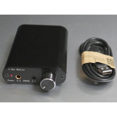 L1387Portable4.4 DAC Headphone Amplifier 4.4mm Balanced Output + Data Cable