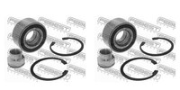 Febest 2X Radnabe Radlagersatz Vorderachse FüR Opel Corsa D S07 X15 M13 X01
