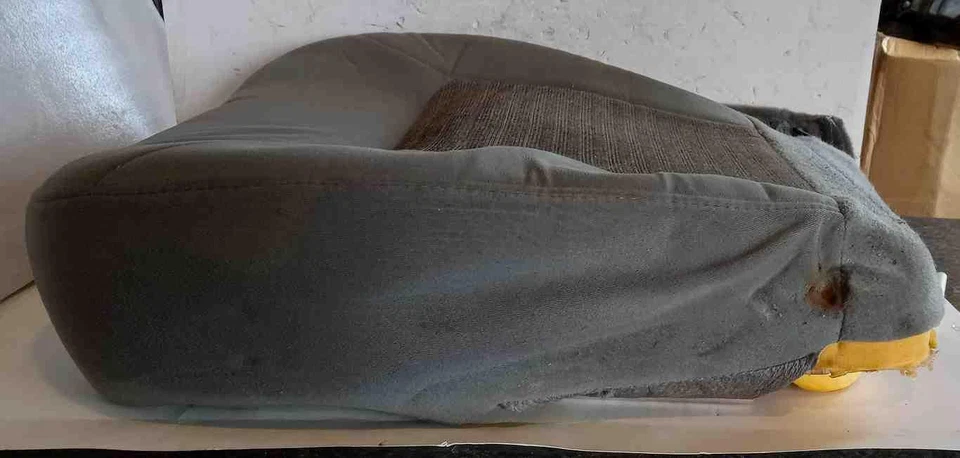 Ford Van E350 LH 2005 hombre canastilla de tela sin asiento delantero inferior lumbar usado OEM Foto 4 de 4