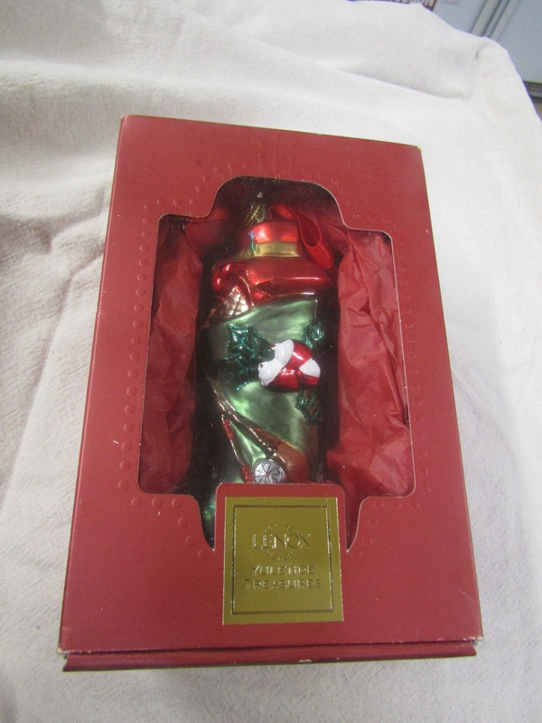 Lenox Yuletide Treasures Sports Fishing Christmas Ornament - #6103774 With Box