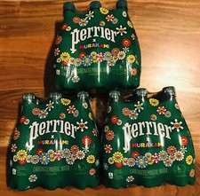 Takashi Murakami Perrier, Limited Edition Plastic 6-Pack, Murakami Art Perrier