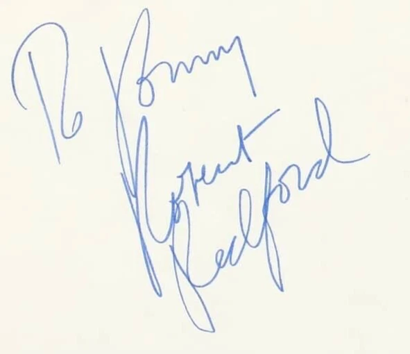 Robert Redford "The Natural Roy Hobbs Baseball" Signed 3x5 Index Card PSA 10 - Image 2 of 4