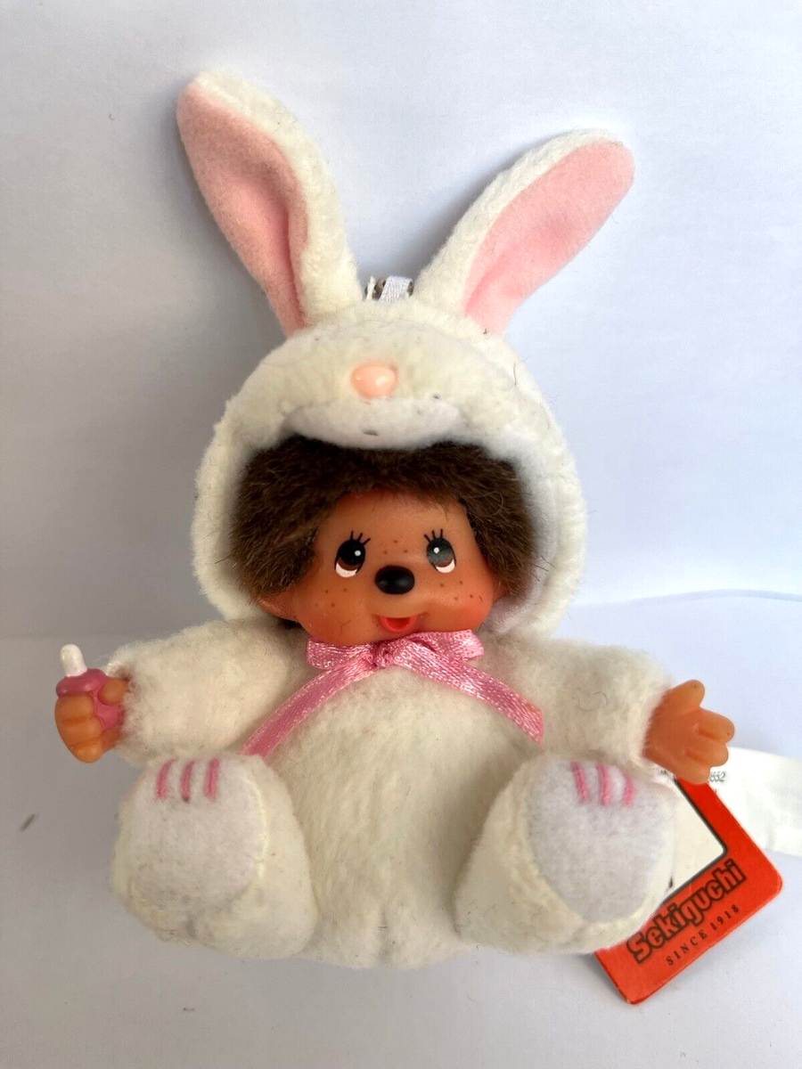 Monchhichi Rabbit Bunny Key Chain Monchichi Sekiguchi Kiki