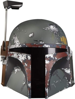 boba fett motorcycle helmet ebay Hasbro Star Wars The Black Series - Boba Fett Premium Electronic Helmet -  E7543